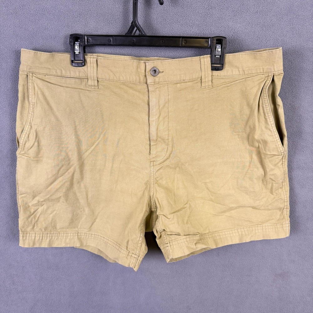 Filson Chino Shorts Mens 40 Tan Wood Duck Canvas Workwear Outdoor